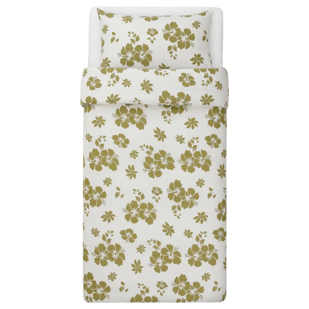 IKEA Duvet cover and pillowcase(s), Floral Twin - Picture 2 of 5